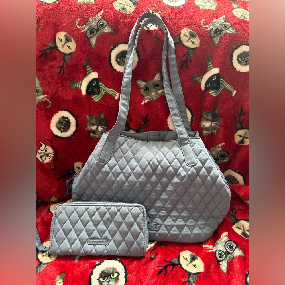 Vera Bradley Purse and Wallet Set